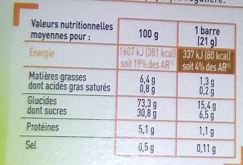 Netto Barres céréalières à la pomme x6 - 125 g packshot