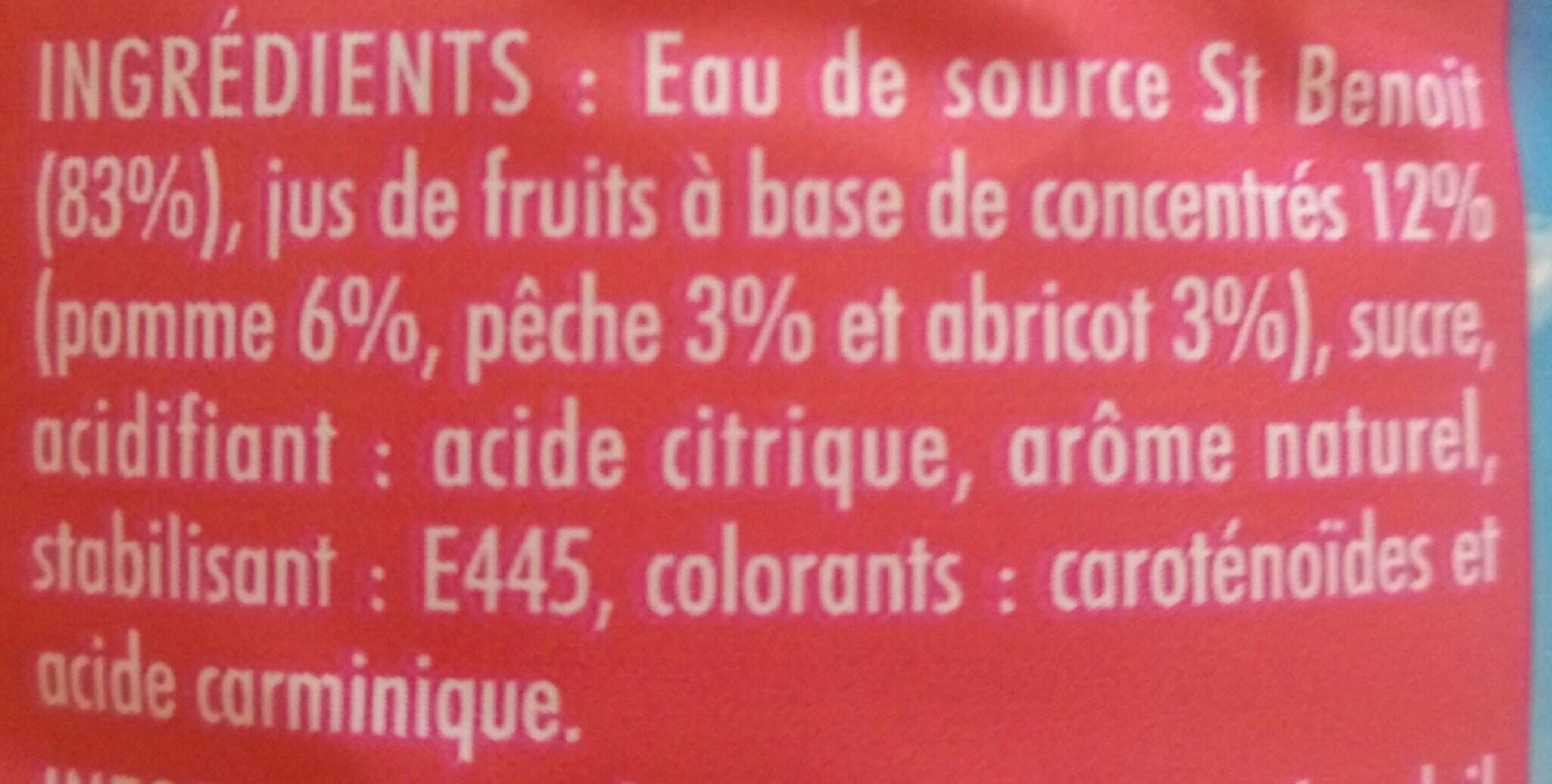 Look Look Pêche-abricot PET 2L packshot
