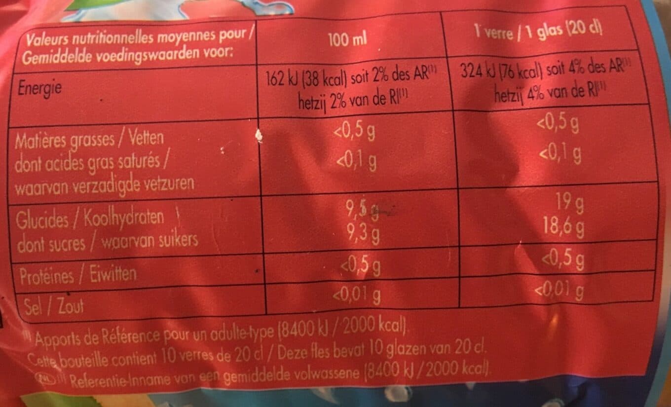 Look Look Pêche-abricot PET 2L packshot