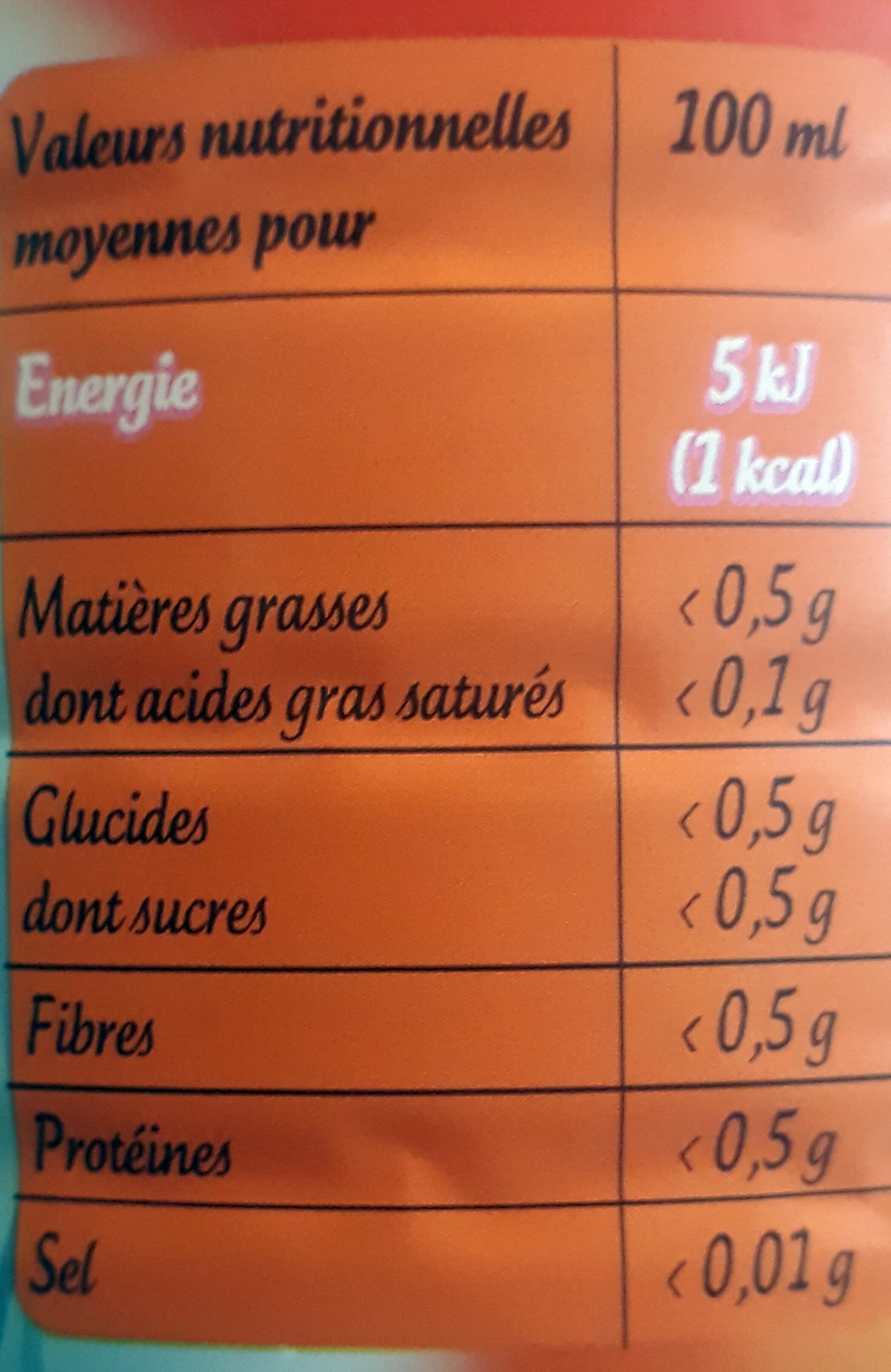 Intermarché Boisson iced tea zéro saveur pêche packshot