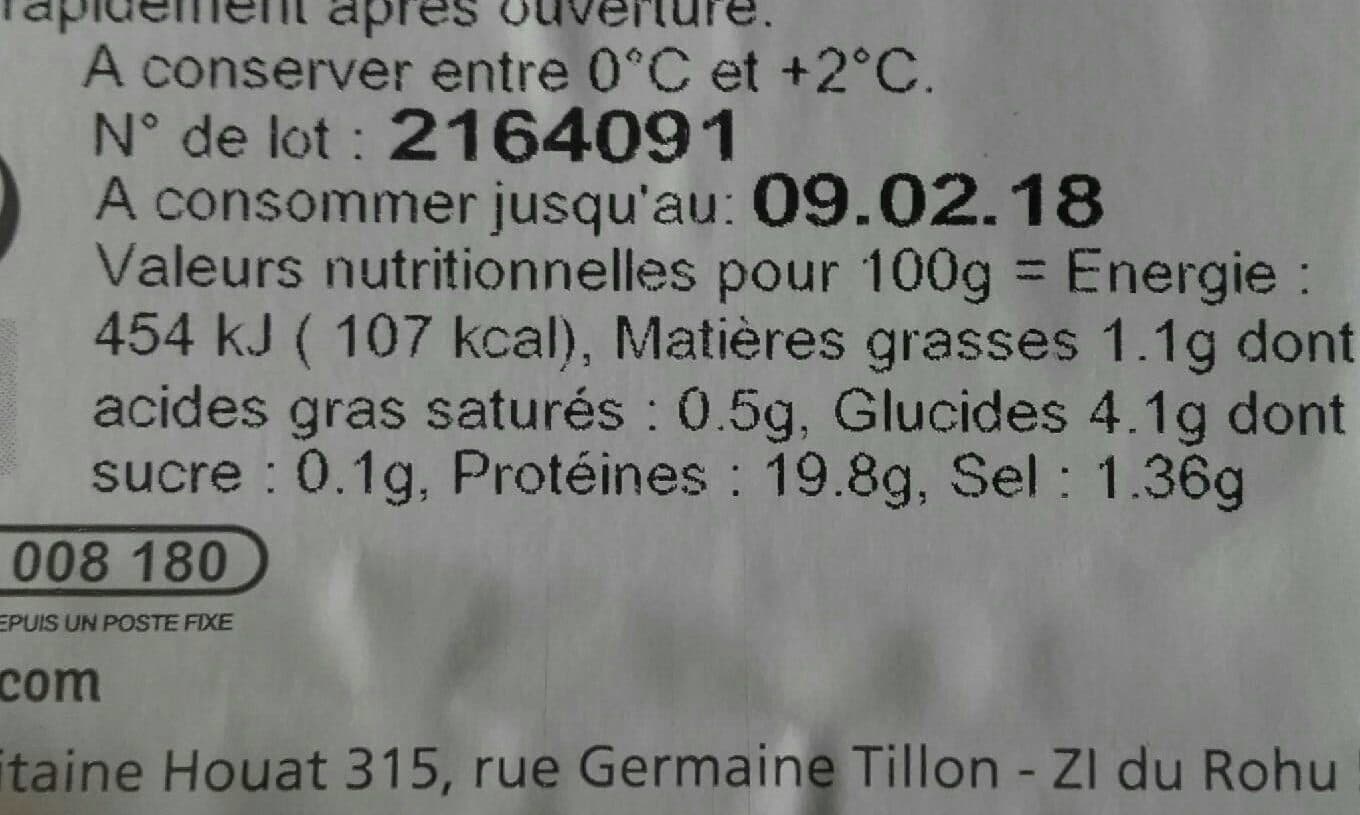 Les Mousquetaires bulots cuits packshot