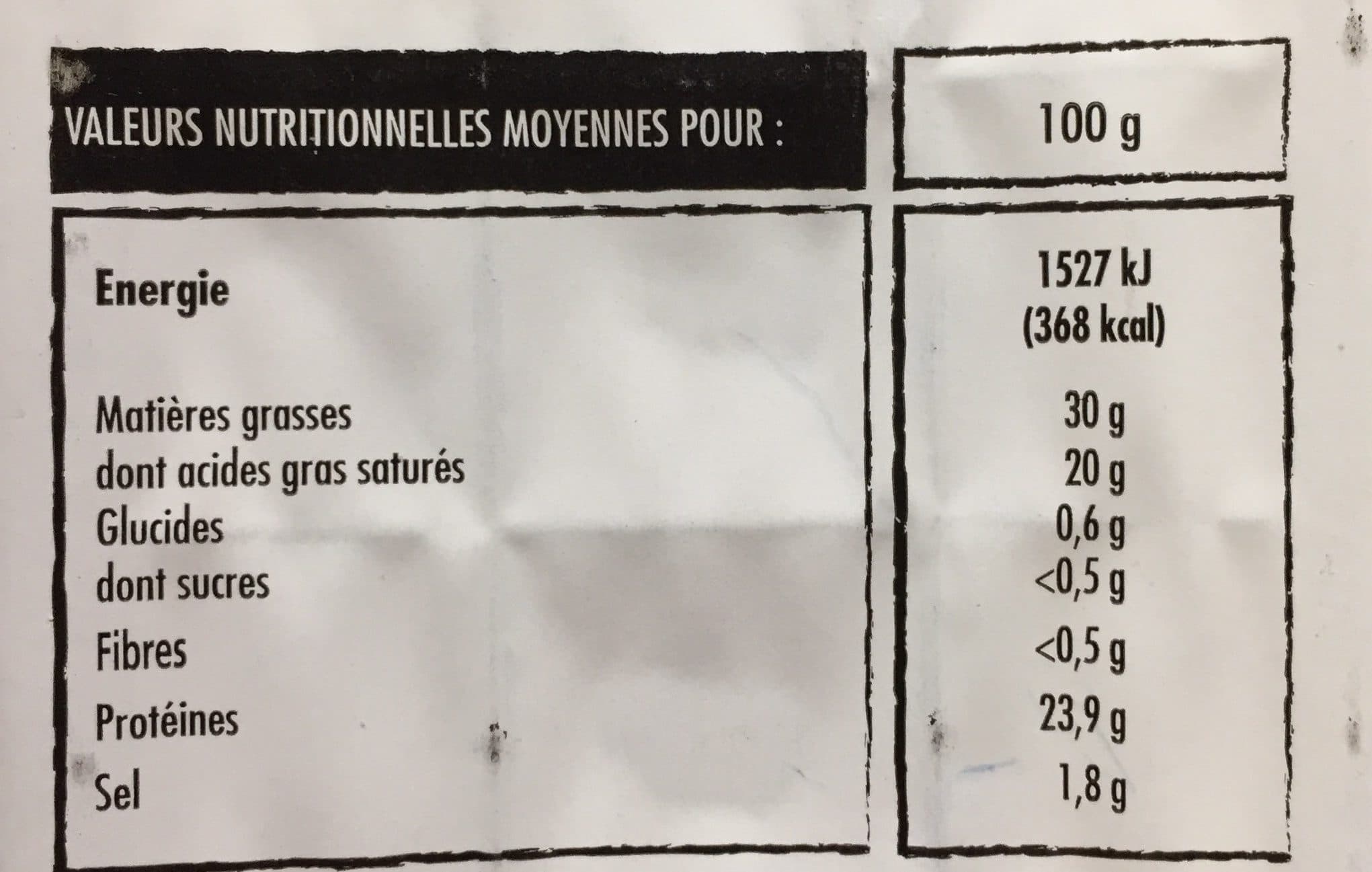 Itinéraire des Saveurs Raclette de savoie igp au lait cru 400g packshot