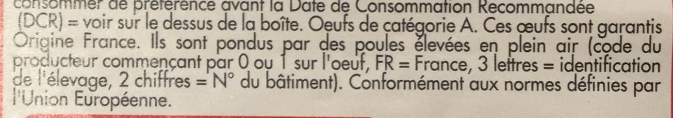 Netto 6 Œufs frais de poules élevées en plein air packshot