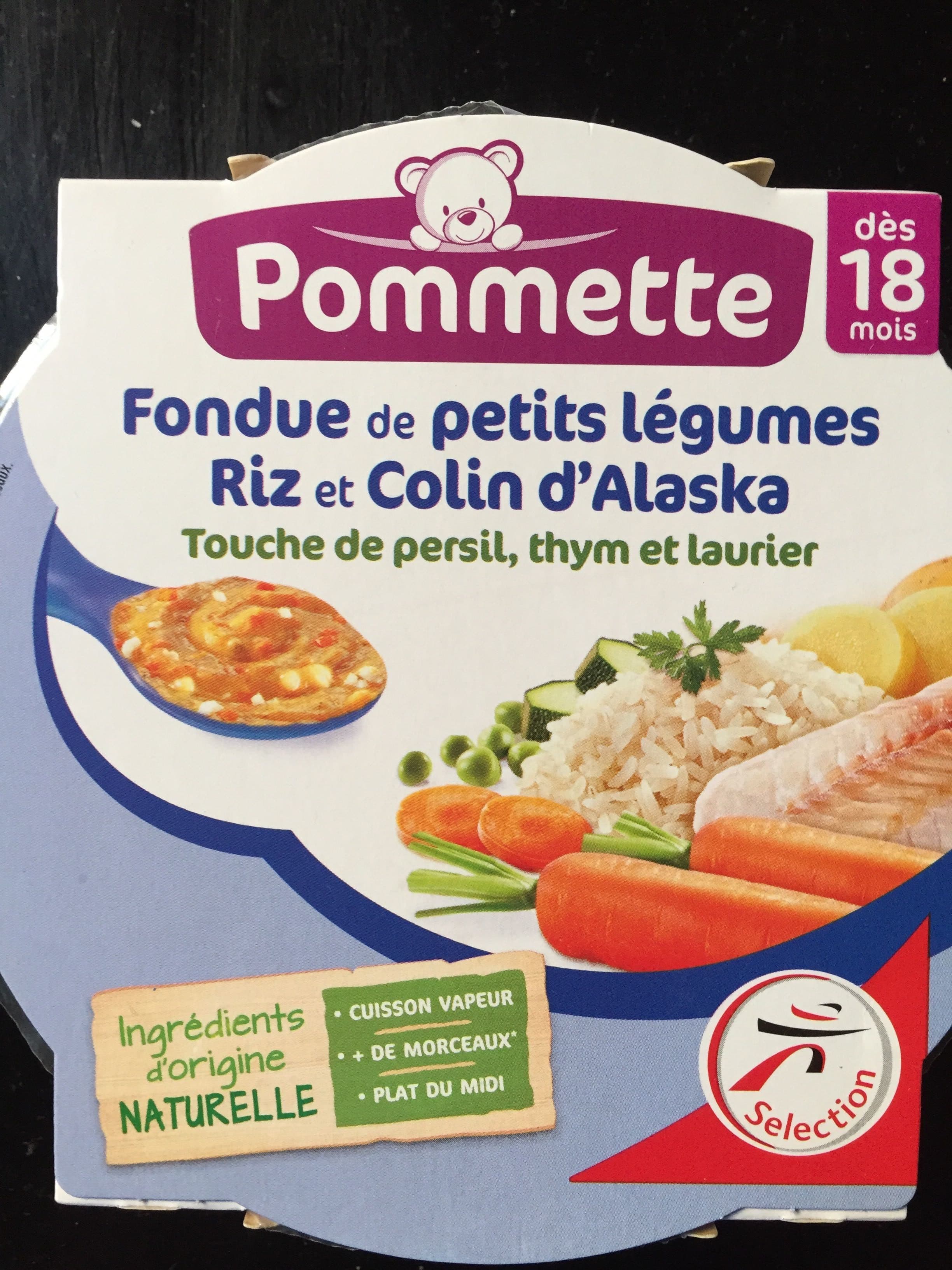 Intermarché Fondue petits légumes packshot