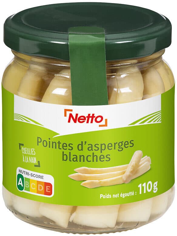Netto Pointes d'asperges blanches - 212ml packshot