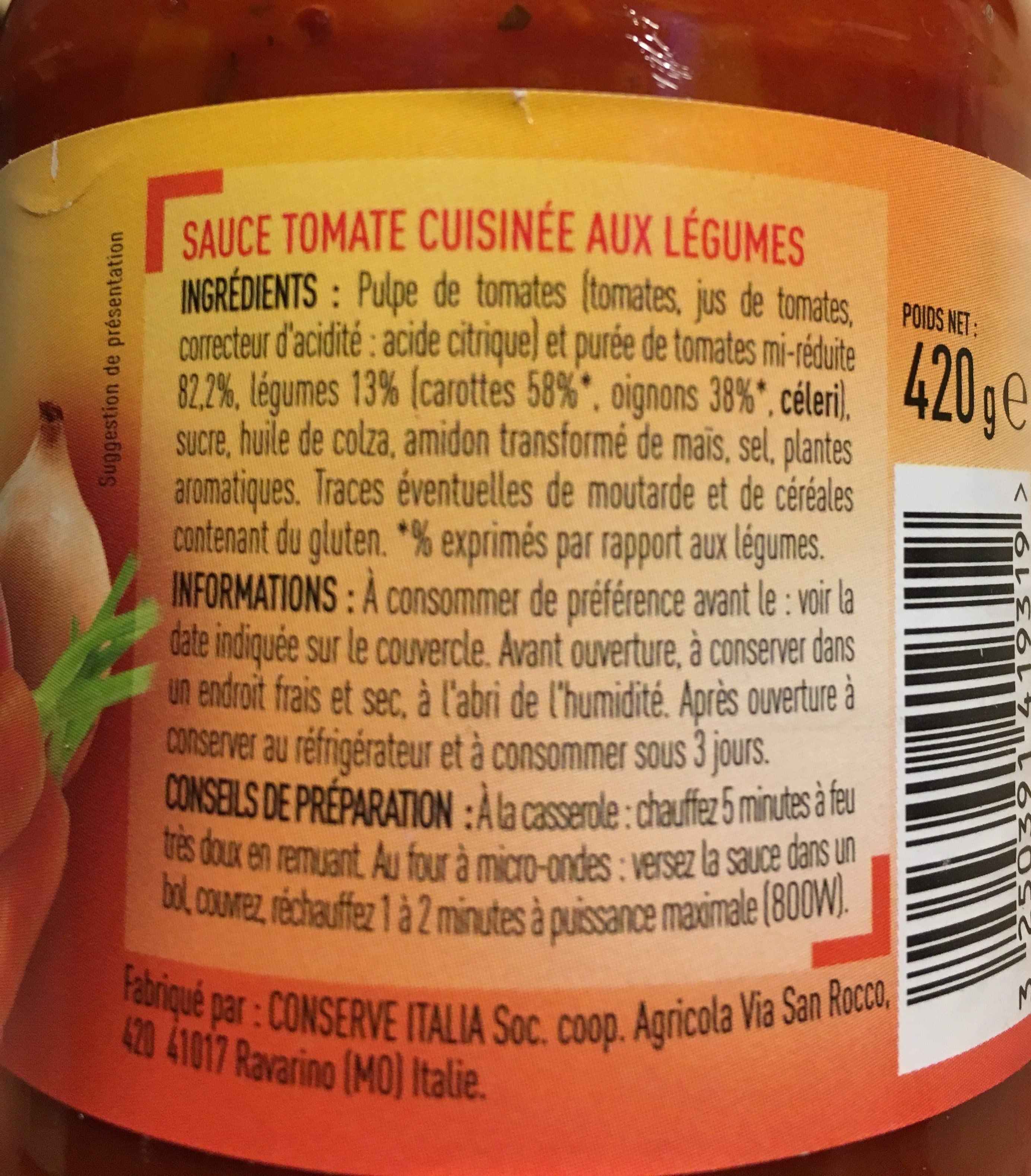 Netto Netto sauce napolitaine 420g packshot