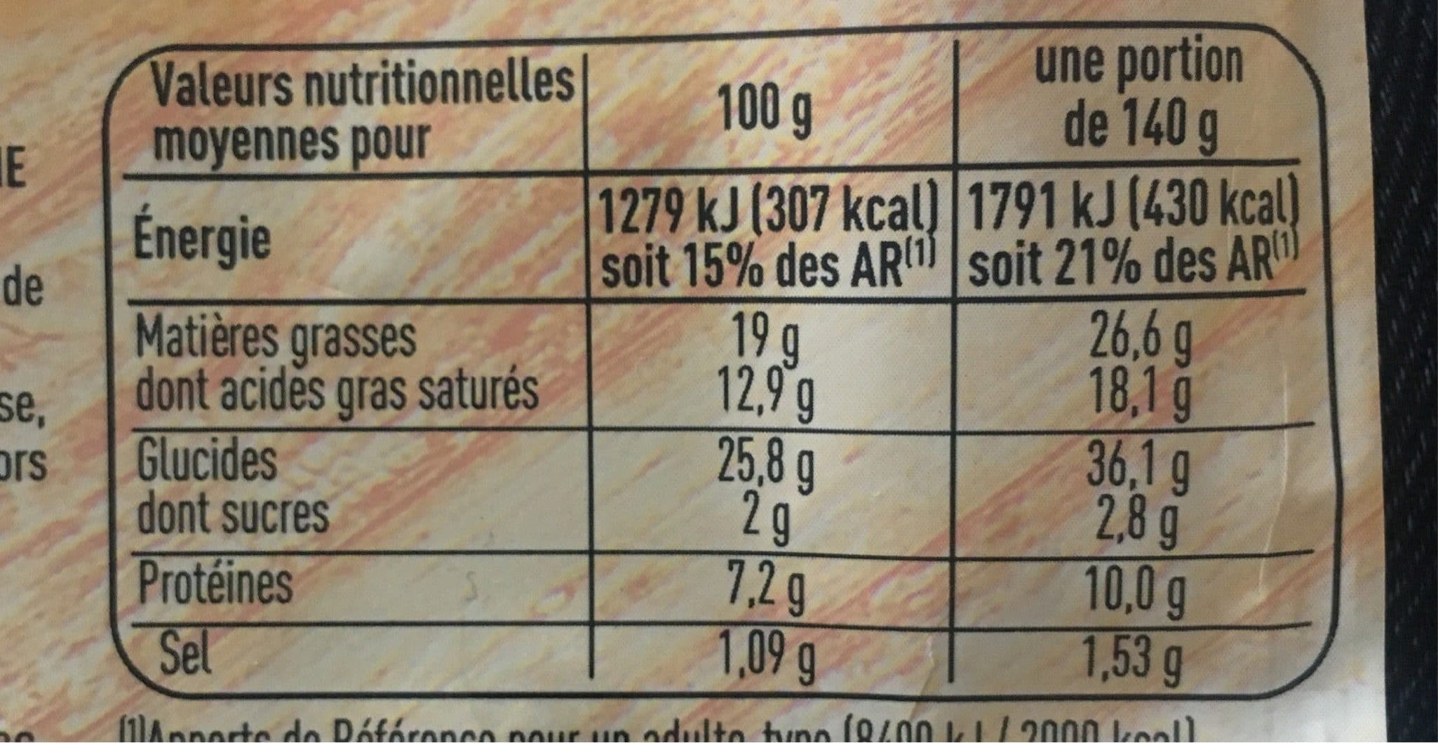 Monique ranou Feuilletés jambon emmental packshot
