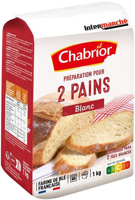 Chabrior Preparation pour pain blanc 1kg packshot