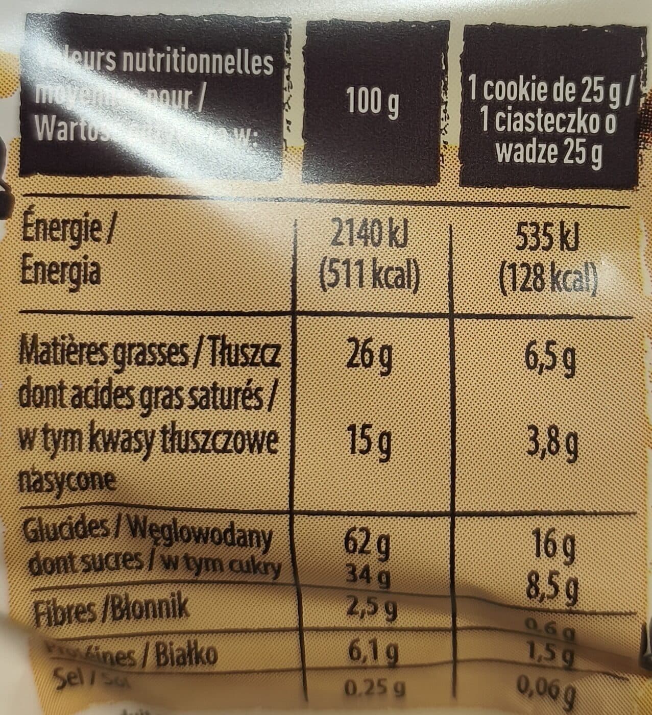 Chabrior Maxi Cookies Double choc packshot