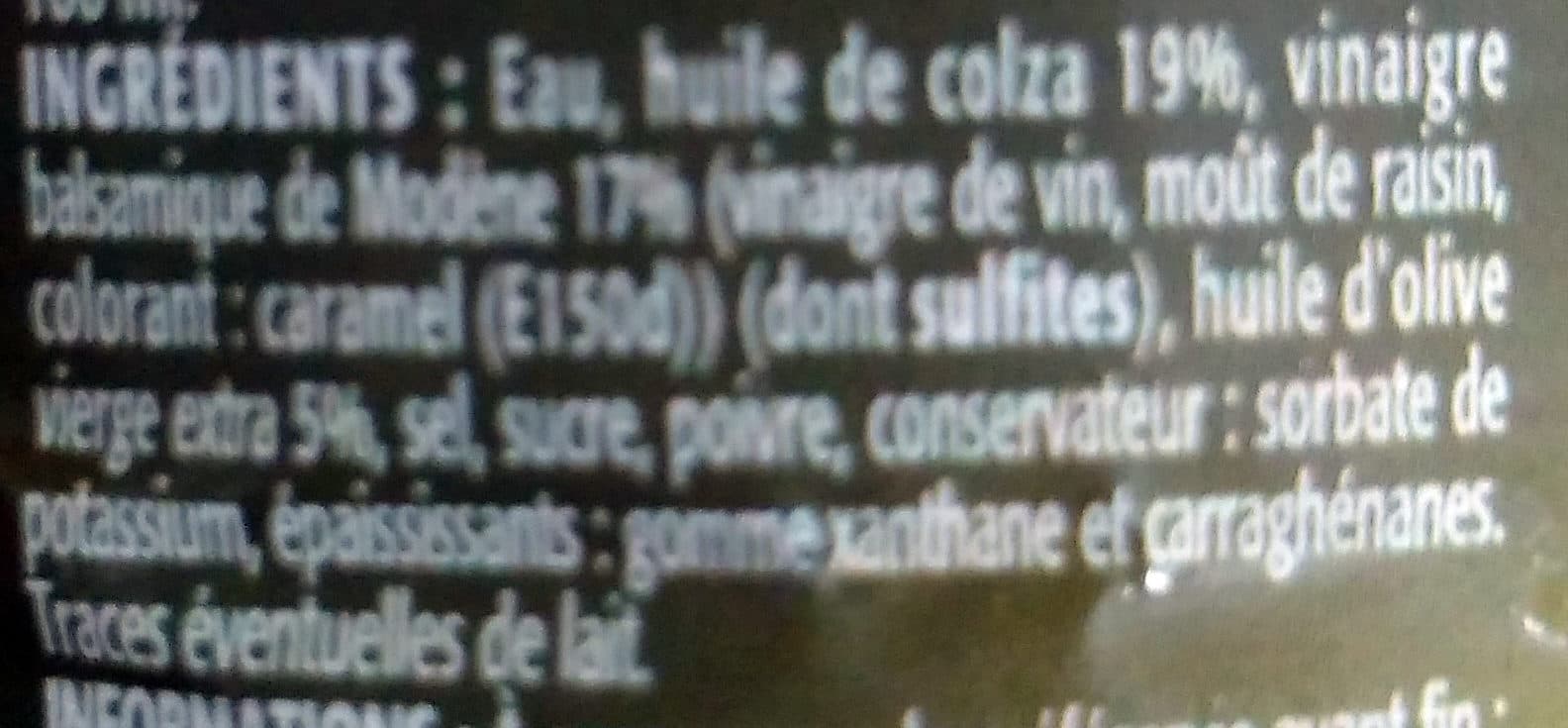 Bouton d'or Vinaigrette huile d'olive balsamique bo packshot