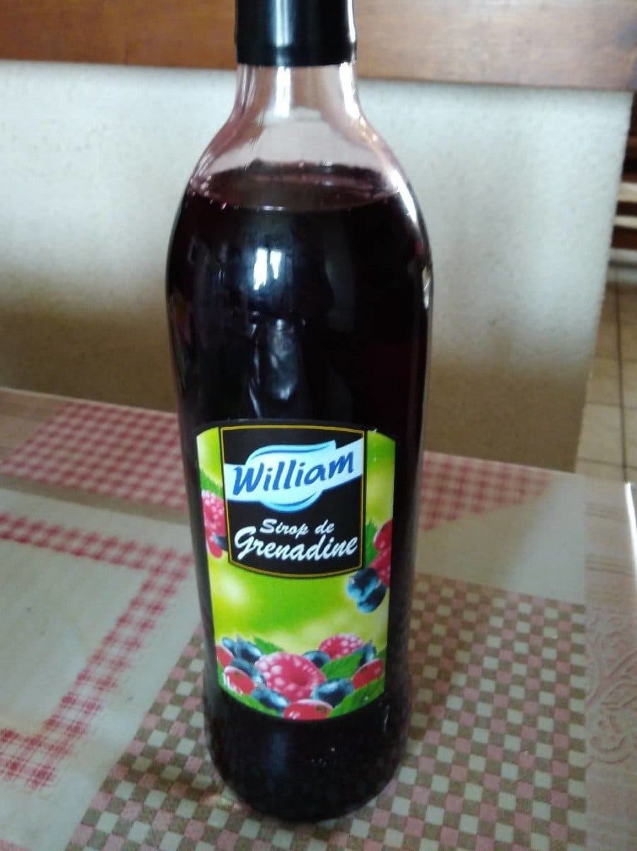Open Food Facts Sirop de grenadine packshot