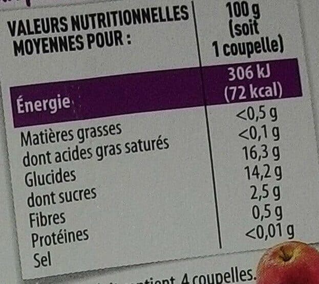 Paquito COUPELLES Purée de fruits pommes pruneaux SSA - 4 x 100 g packshot