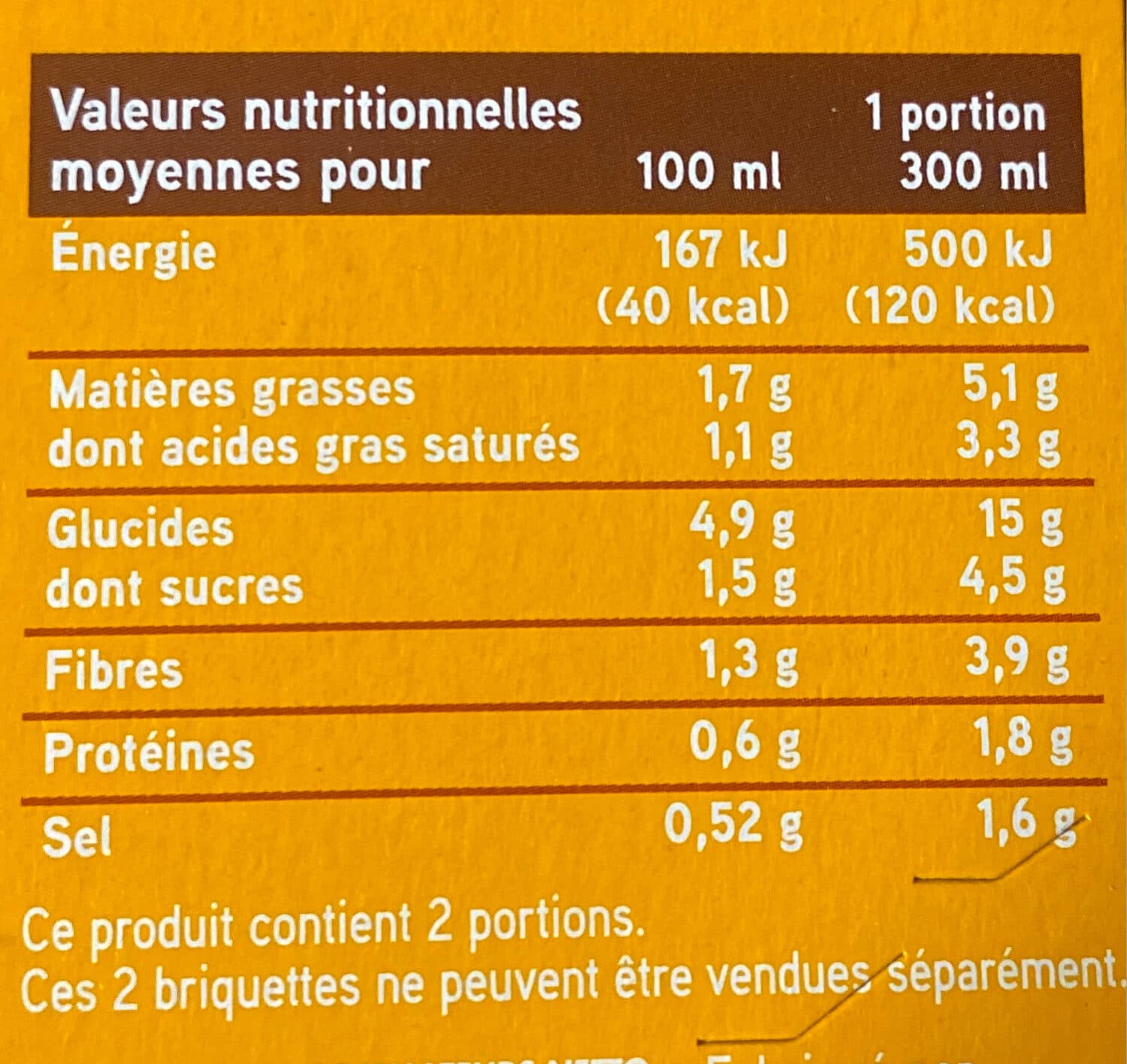 Netto Veloute potiron et creme 2x30cl packshot