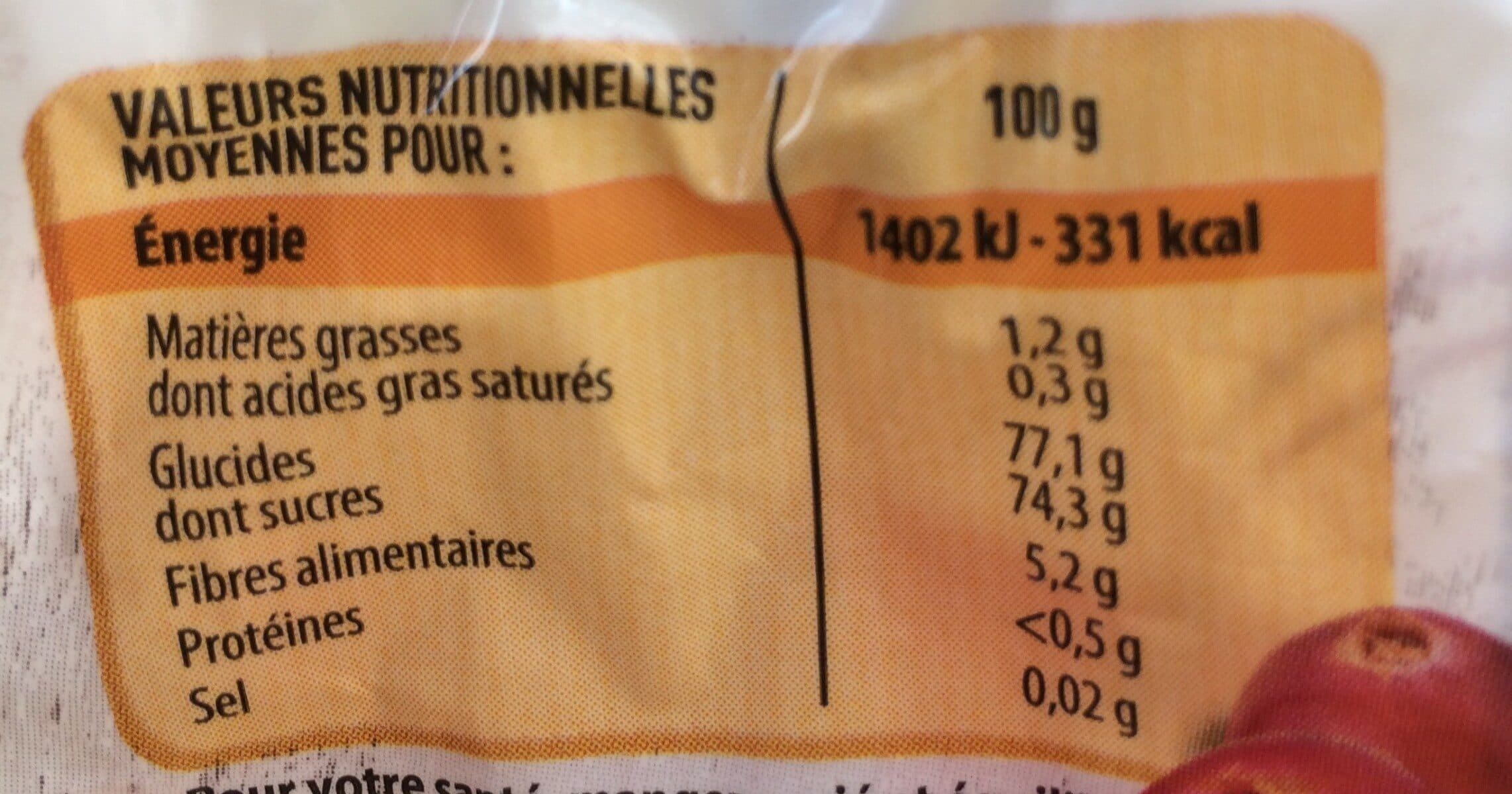 Paquito Cranberries séchées packshot