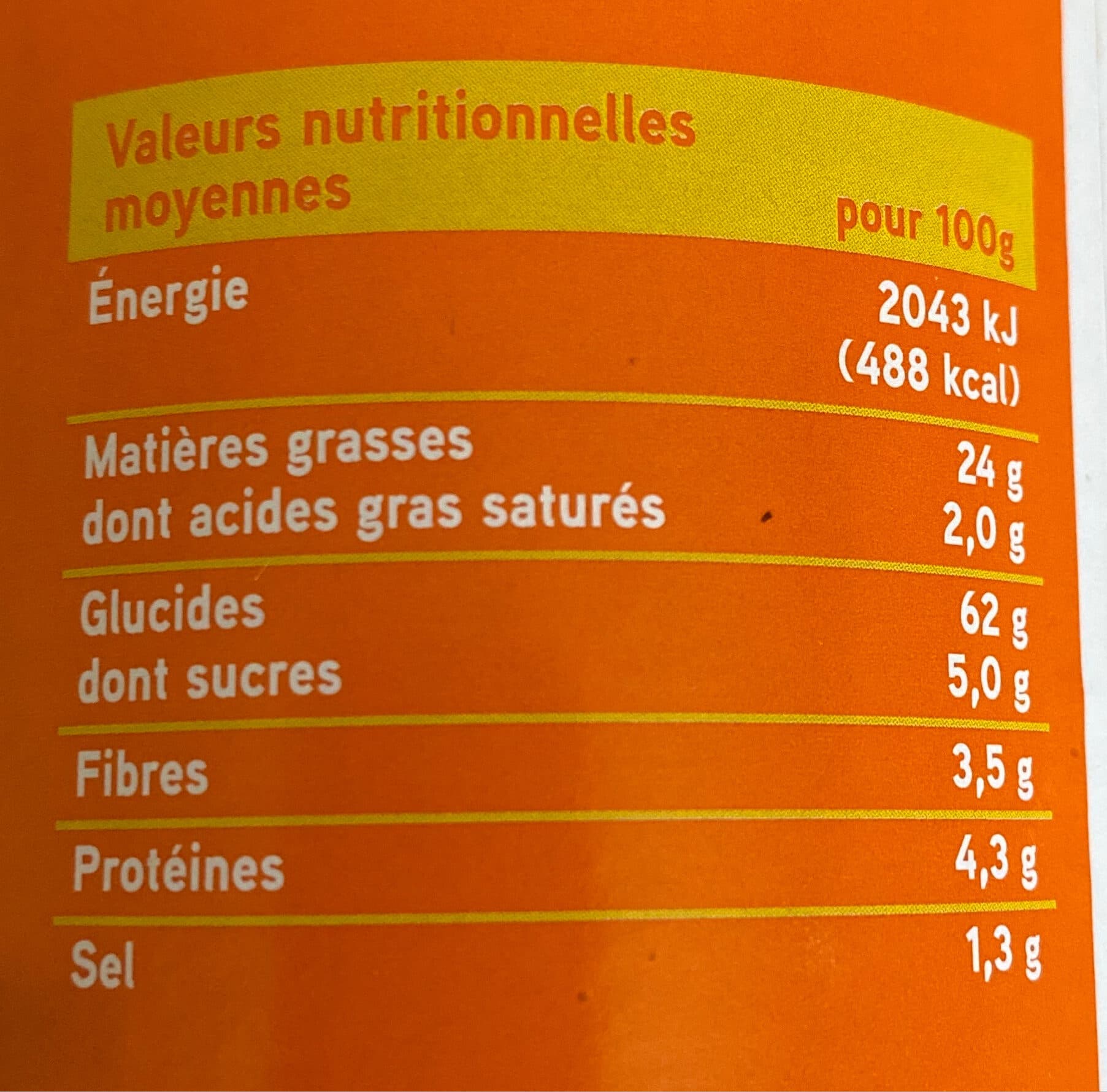 Netto Tuiles goût paprika 170g packshot