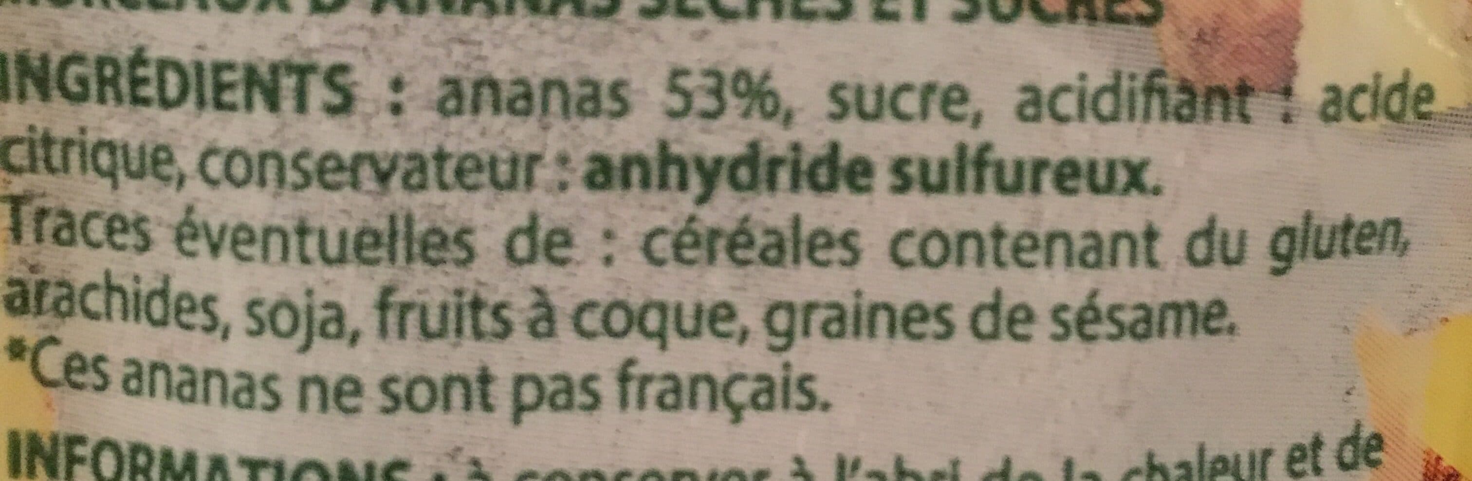 Paquito Ananas en morceaux packshot