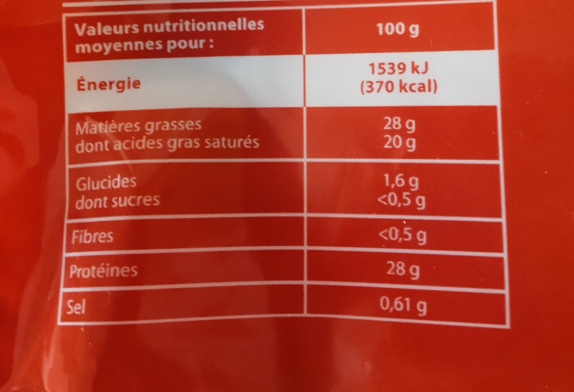 Pâturages EMMENTAL PORTION LP 500g packshot