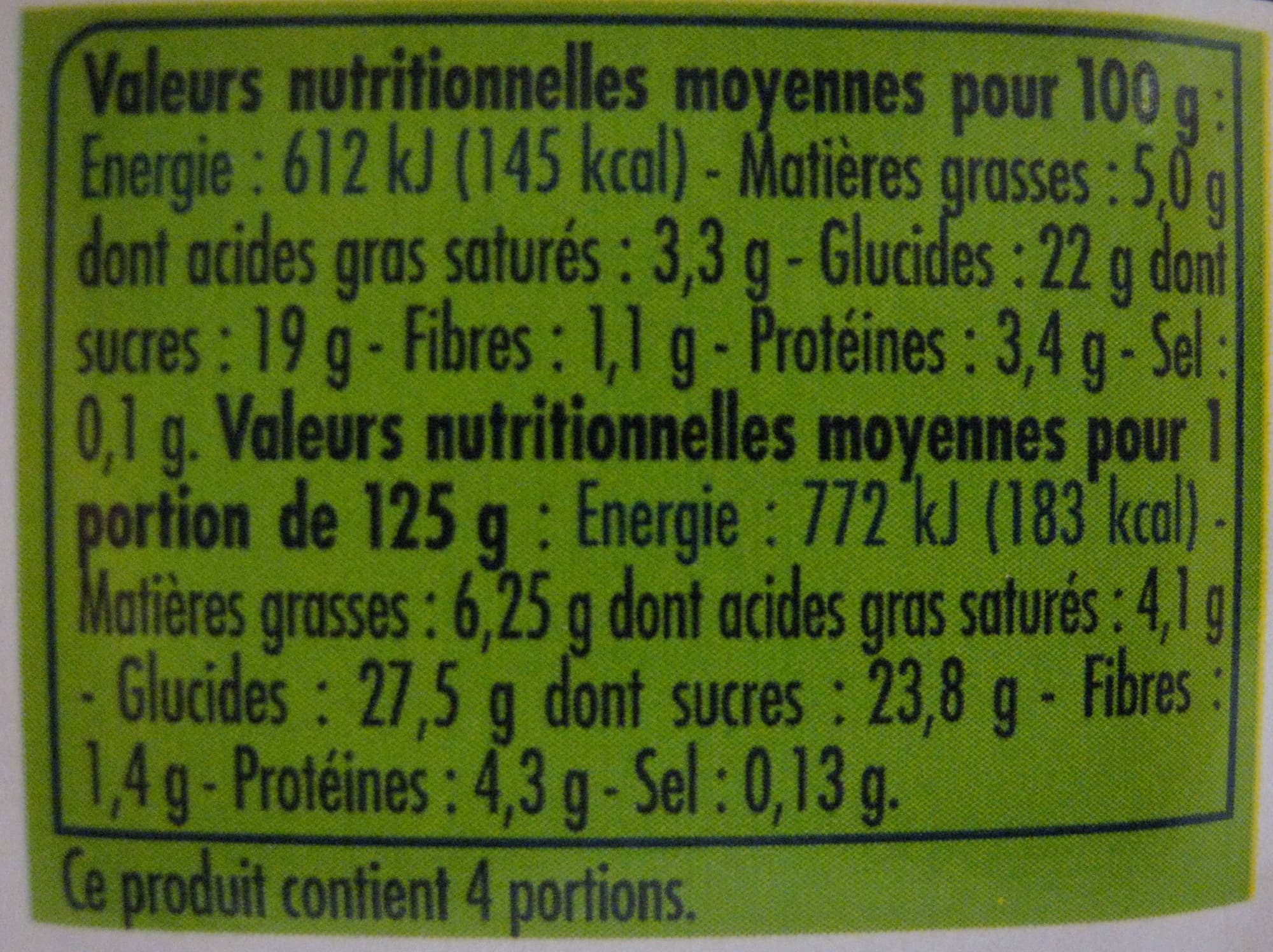 PÂTURAGES BIO Crème dessert au chocolat packshot