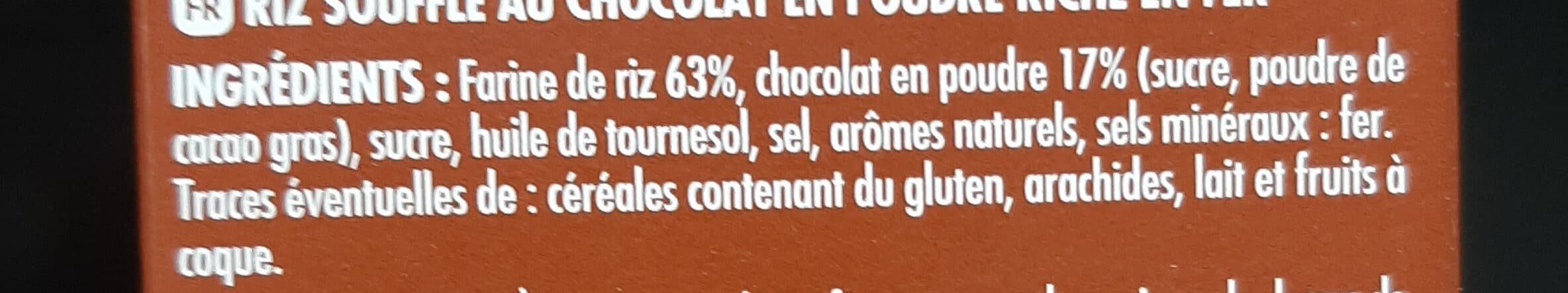Chabrior Crispychoc 375 g - P'tits Prods packshot