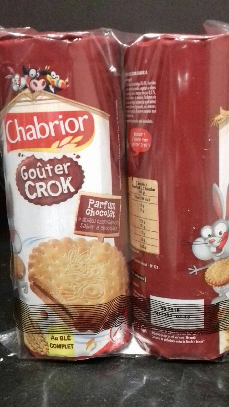 Chabrior 15 Fourrés ronds chocolat 300G CROKx2 - P'tits Prods packshot