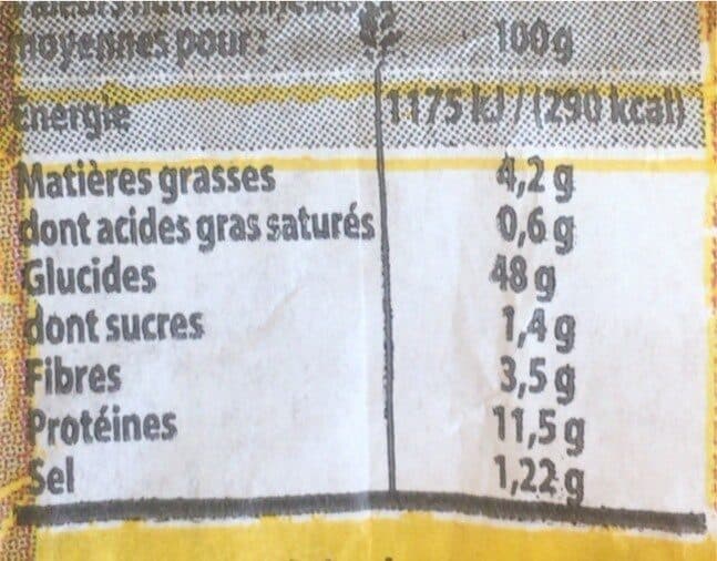 la campanière Cuit sur place Pain maïs tournesol le pain de 300 g packshot