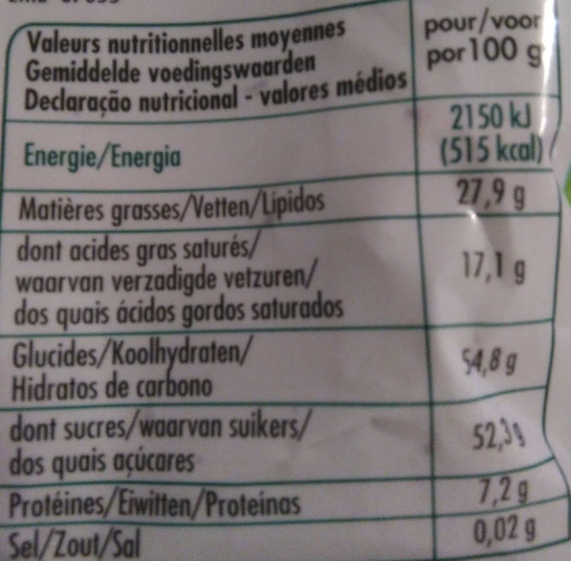 Chabrior Pépites de chocolat packshot