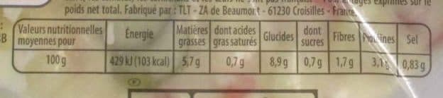 Monique ranou Piémontaise au jambon supérieur & tomates fraîches packshot