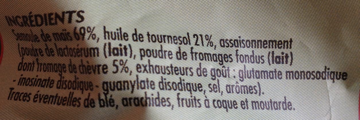 Bouton d'or Craquilles saveur fromage de chèvre packshot