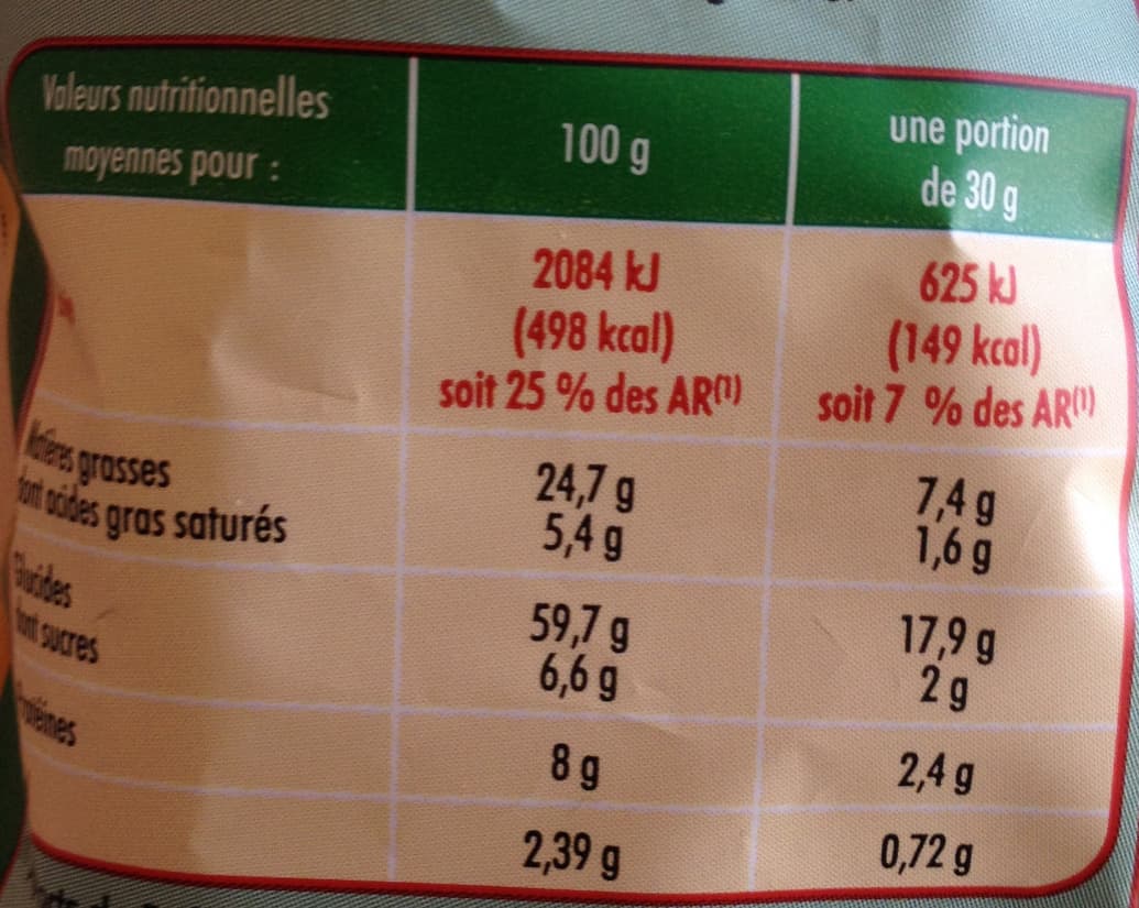 Bouton d'or Craquilles saveur fromage de chèvre packshot