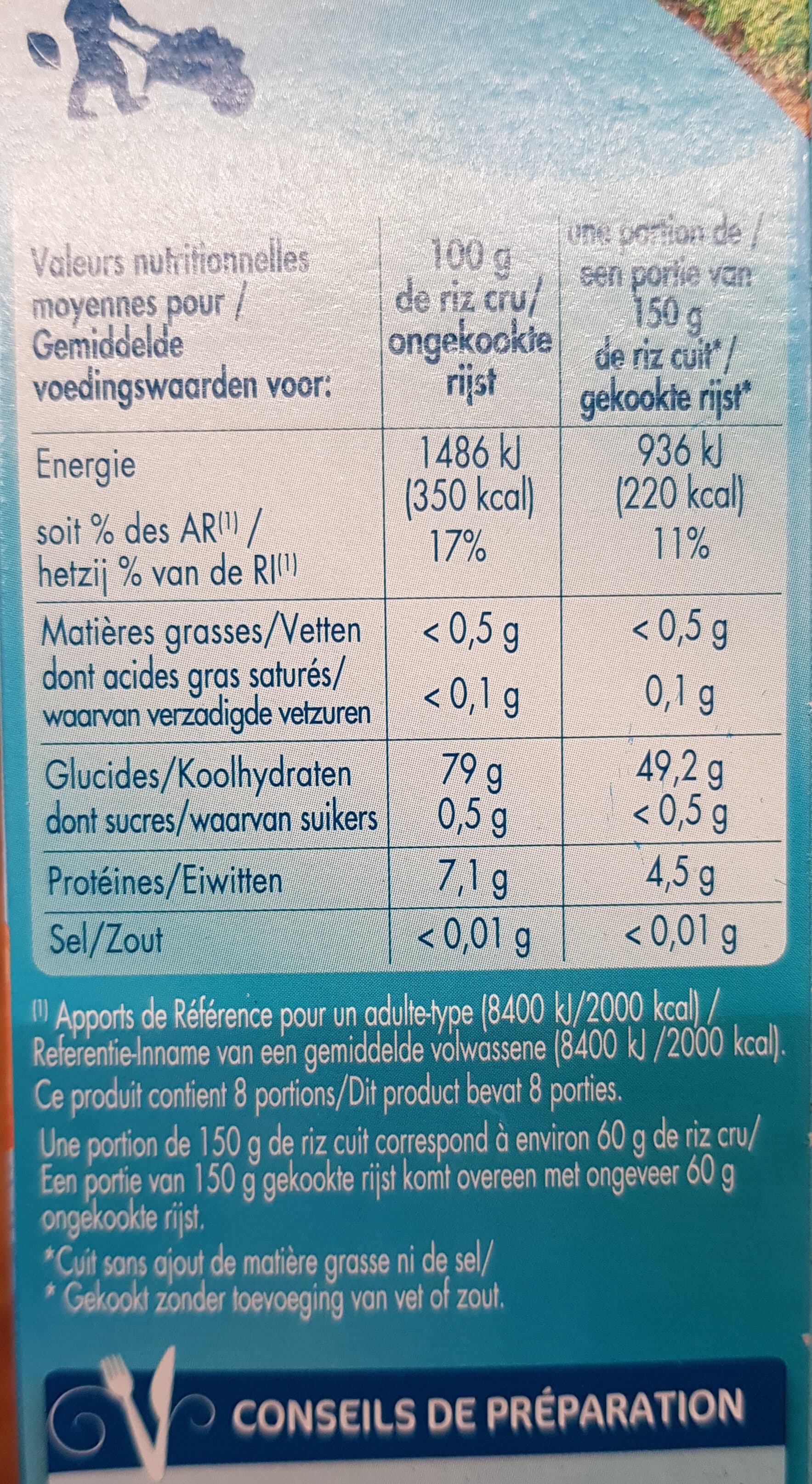Saint eloi SAINT ELOI riz thaï 4X125gr packshot