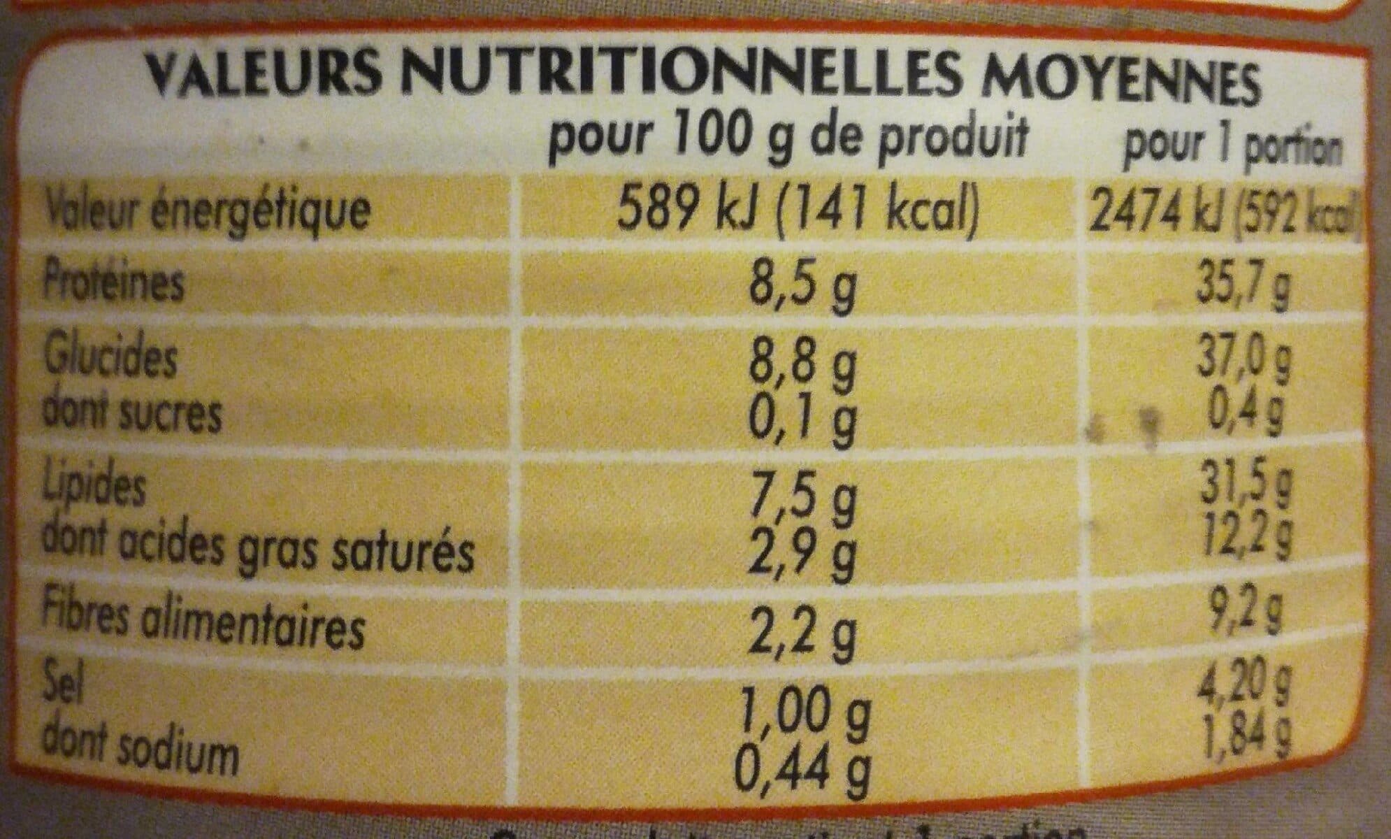 Claude leger Saucisses de Toulouse cuisinées aux lentilles 420g packshot