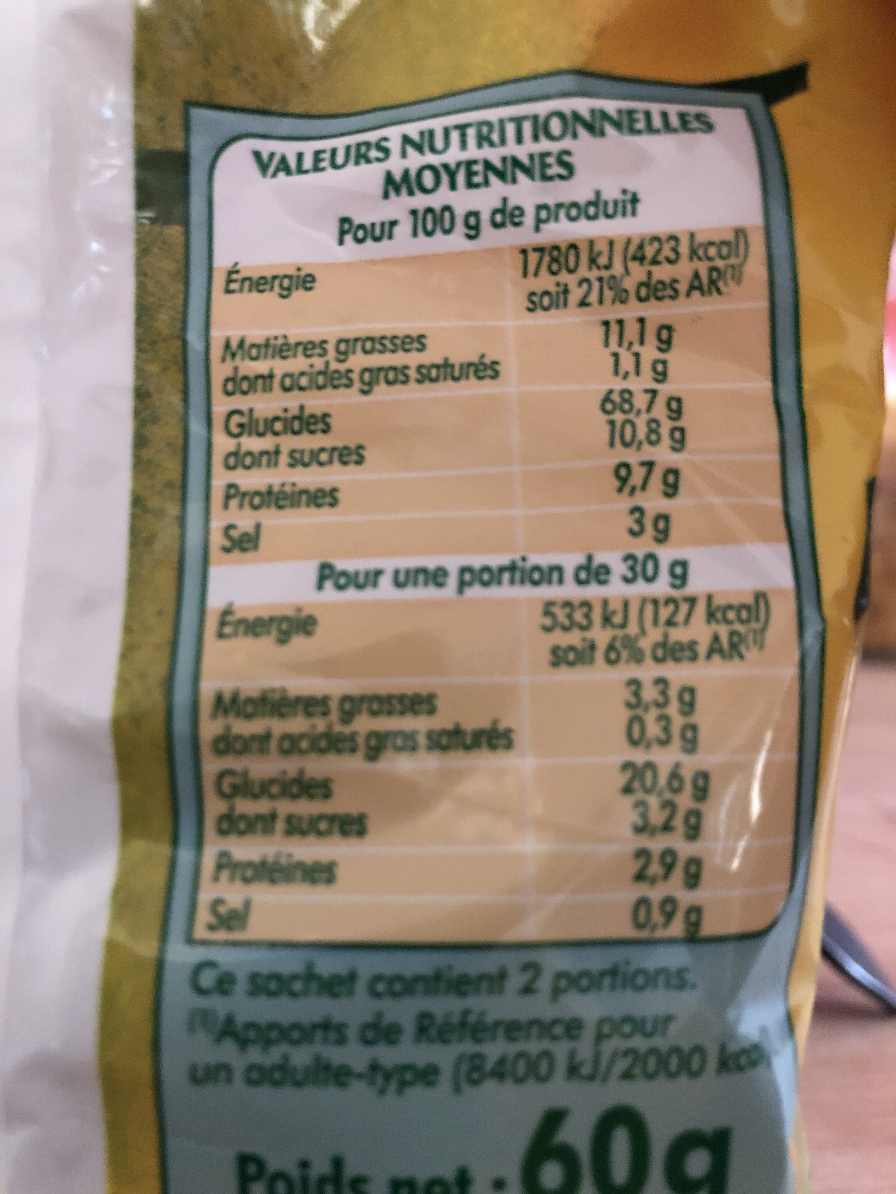 Bouton d'or Croutons salade saveur Ail et fines herbes 60g packshot