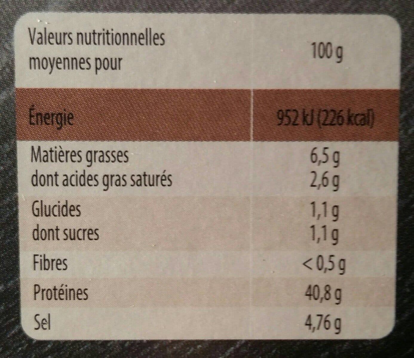 Les Mousquetaires LS Le Mathurin - Le classique 200g packshot