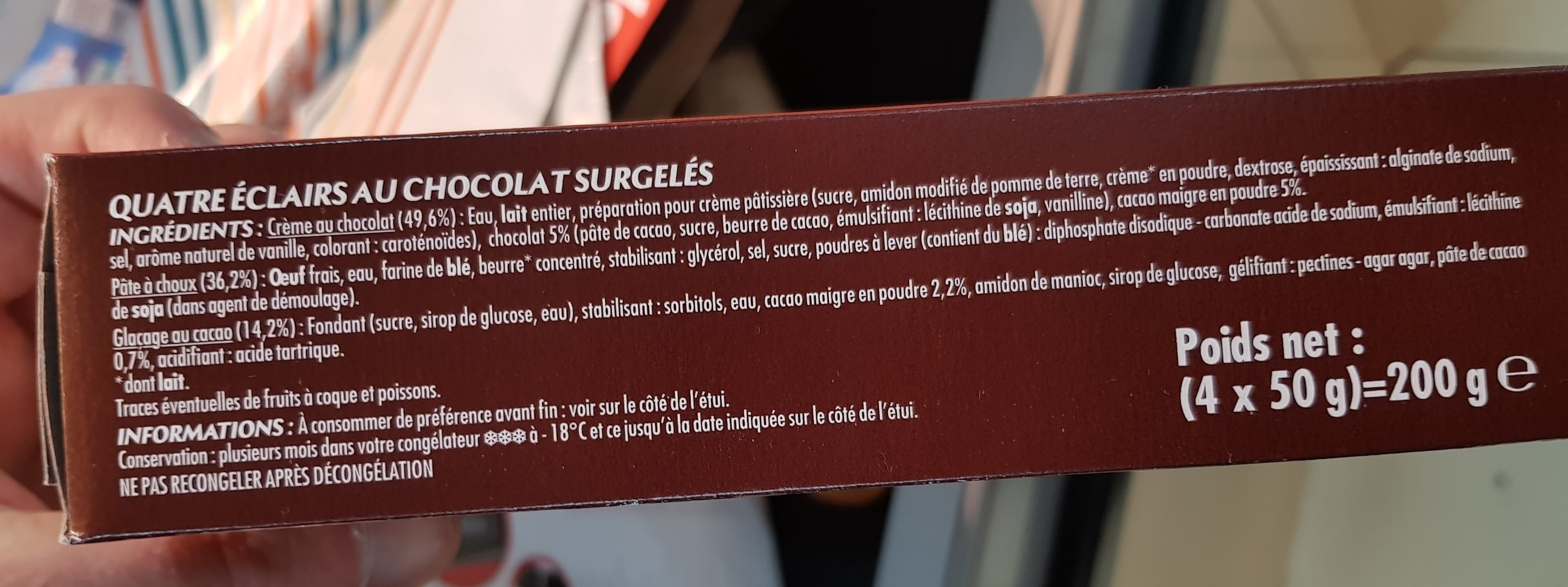 Adélie Adelie Eclairs Choco X4 packshot