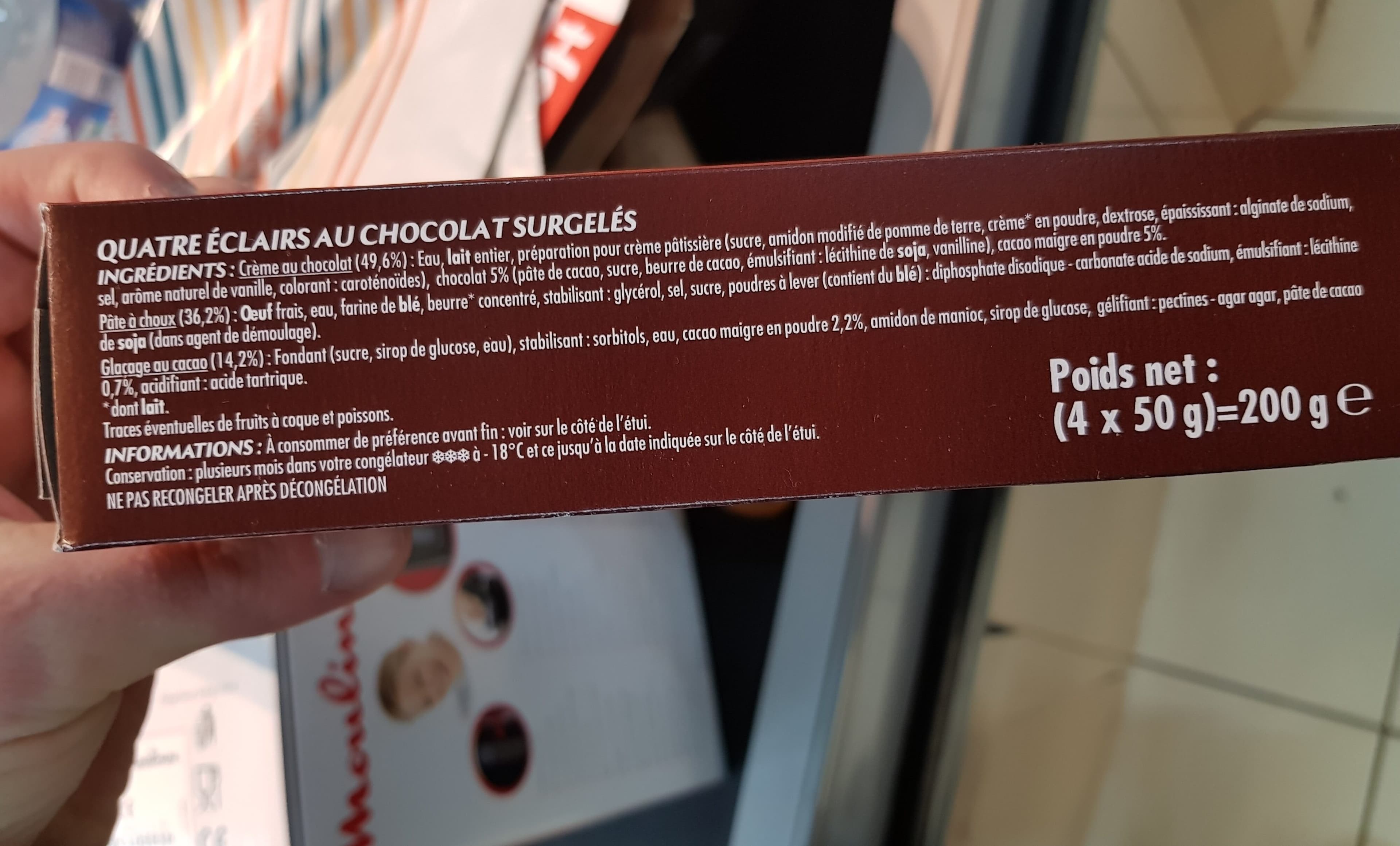 Adélie Adelie Eclairs Choco X4 packshot