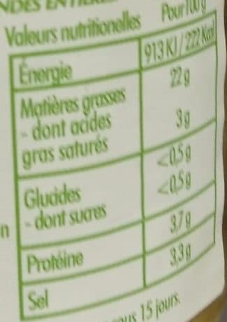 Bouton d'or Bocal 21 cl d'olives farcies aux amandes - 120 g packshot