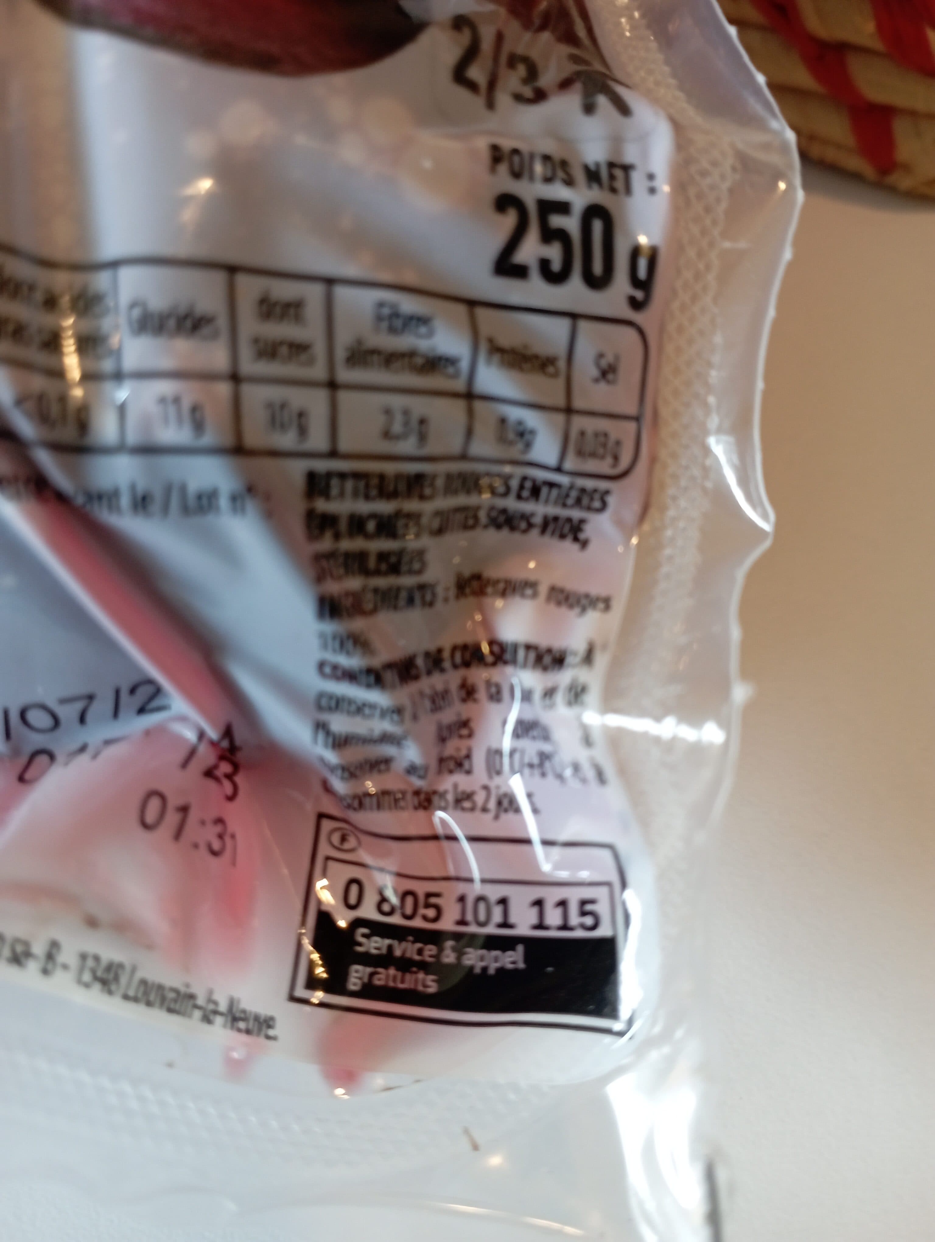 Saint eloi Betteraves rouges ent. eplu. 250g packshot