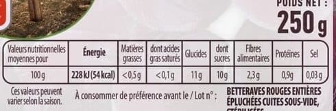 Saint eloi Betteraves rouges ent. eplu. 250g packshot