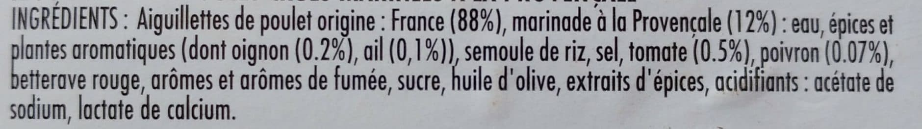 Volaé Aiguillettes de Poulet Marinade Provençale packshot