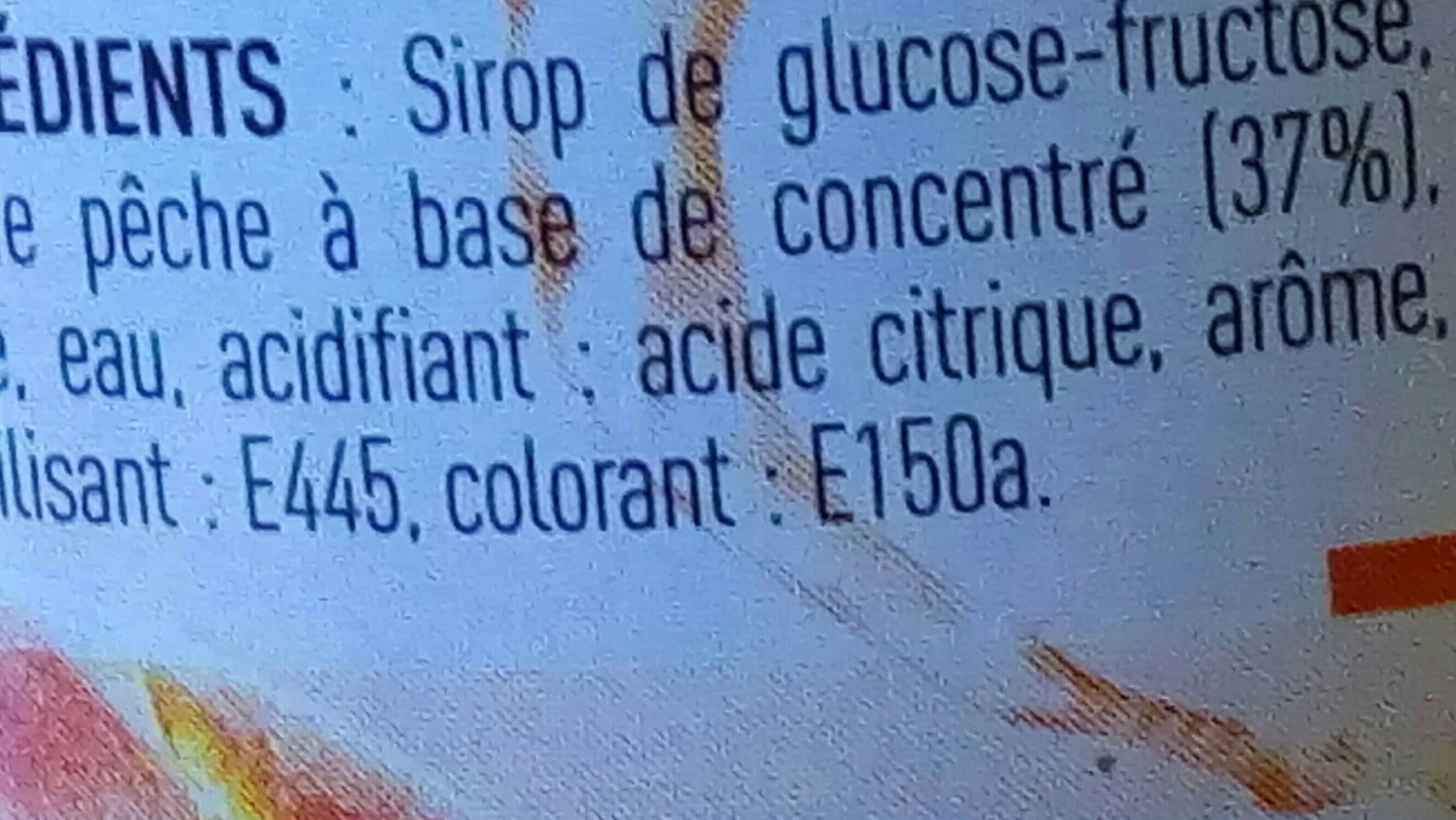 Netto Sirop Pêche bidon 75cl packshot