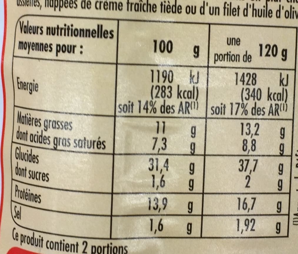 Netto RAVIOLE DU DAUPHINE 240g packshot