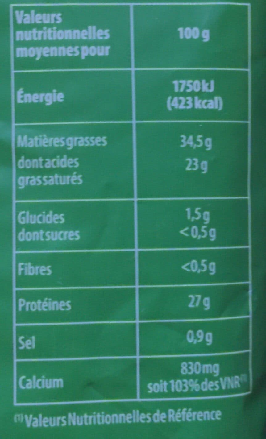 Pâturages Comte rape 4mois aop lc 150g packshot