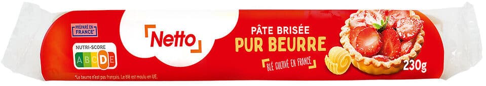 Netto PATE BRISEE PUR BEURRE 230g packshot