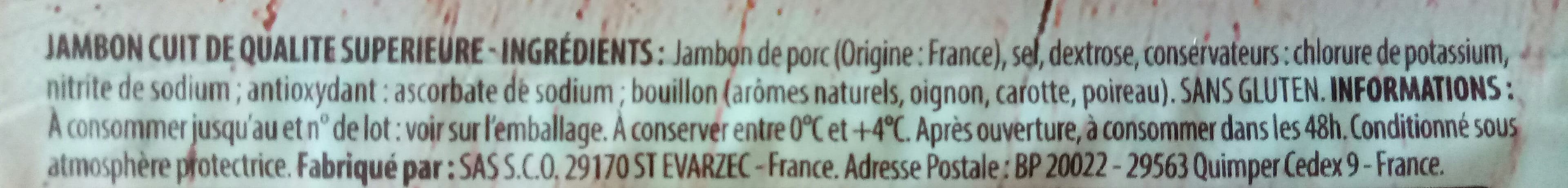 Monique ranou Jambon sup dd tsr csn 6t 210g packshot