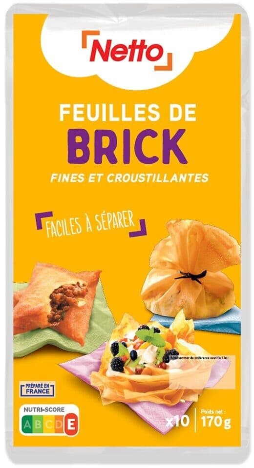 Monique ranou FEUILLES DE BRICK PLIEES 170g packshot