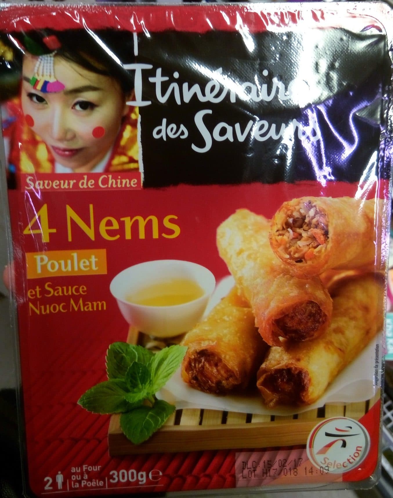 Itinéraire des Saveurs 4 Nems Poulet packshot