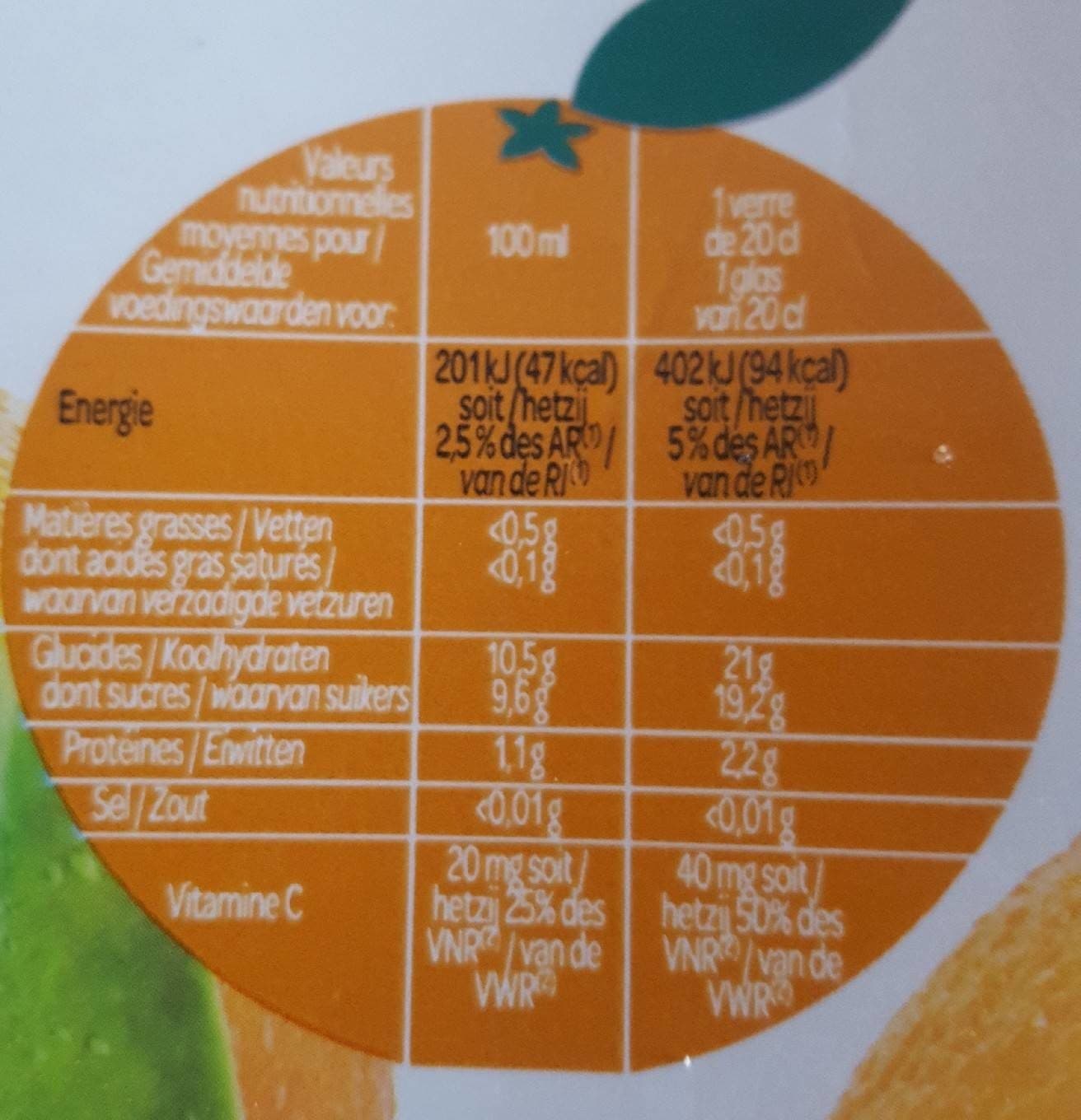 Paquito Abc orange sans pulpe briques 4x1l packshot