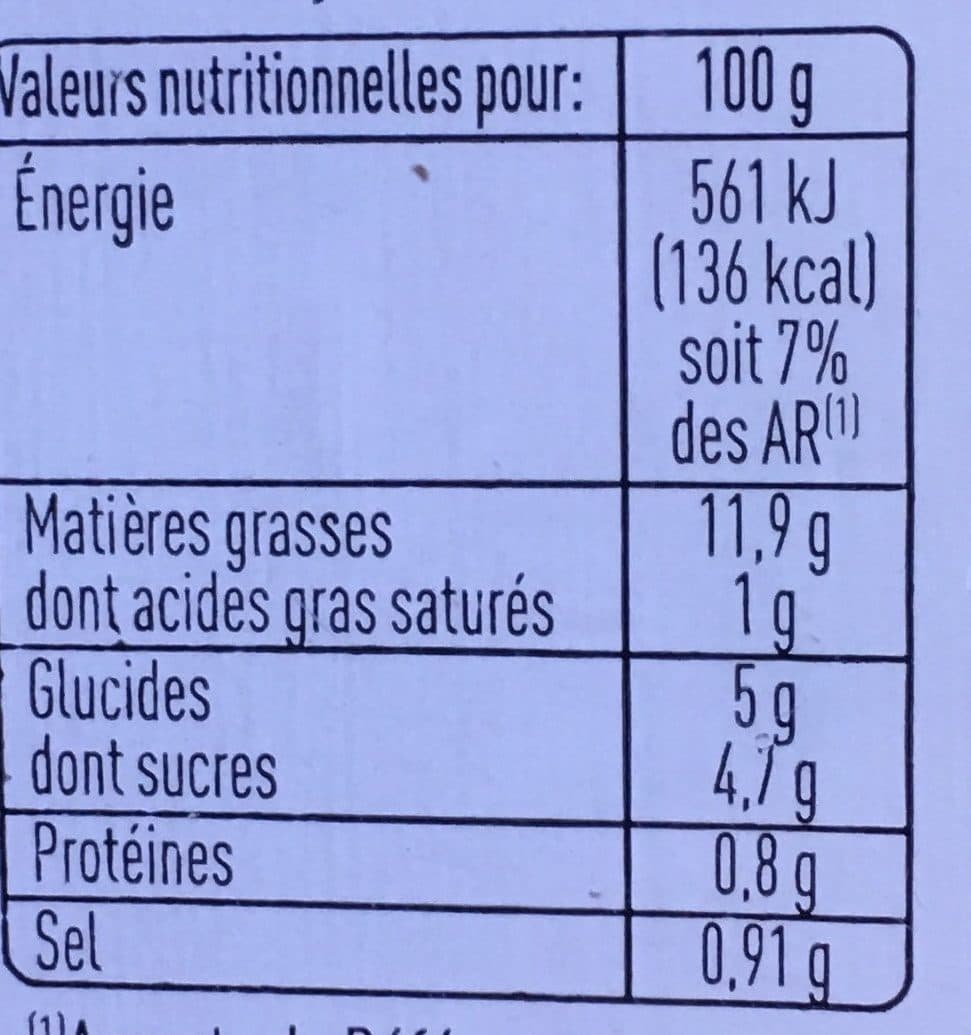 Claude leger Salade coleslaw, la barquette de 1 packshot
