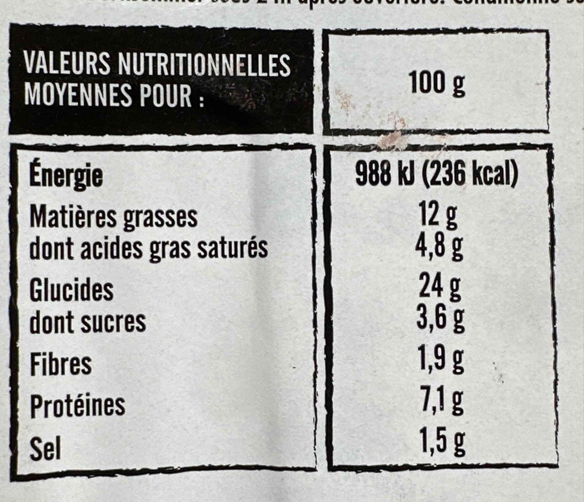 Itinéraire de nos régions FLAMMEKUECHE 180g packshot