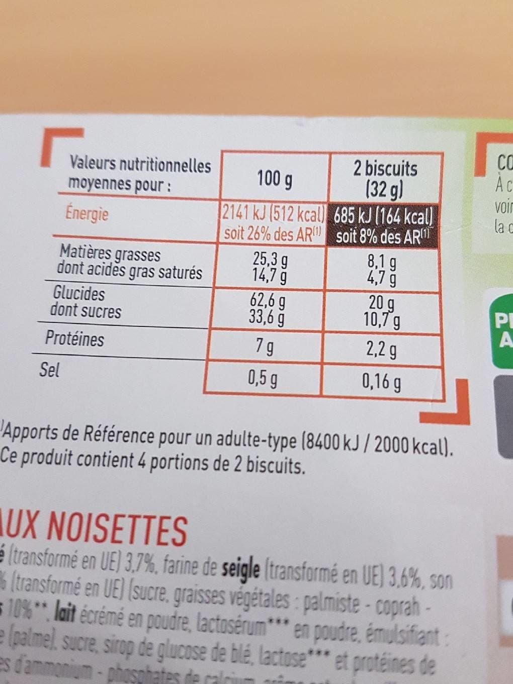 Netto 8 Tartelettes chocolat noisettes 127G packshot